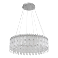 Globo - dæmpbar LED-pendel på wire LED/78W/230V 2700-6000K + fjernbetjening
