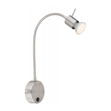Globo - Fleksibel lampe 1xGU10/35W/230V