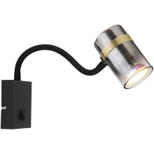 Globo - Fleksibel væglampe 1xGU10/8W/230V