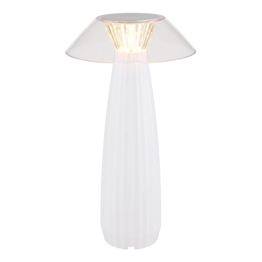 Globo - Genopladelig  LED bordlampe m. touch-funktion dæmpbar LED/1W/3,7V 3000K 1200mAh hvid