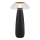 Globo - Genopladelig  LED bordlampe m. touch-funktion dæmpbar LED/1W/3,7V 3000K 1200mAh sort