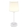 Globo - Genopladelig LED bordlampe m. touch-funktion dæmpbar LED/2,5W/3,7V 2700/4000/6500K 1800 mAh hvid