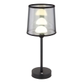 Globo - Genopladelig LED bordlampe m. touch-funktion dæmpbar LED/2,5W/3,7V 2700/4000/6500K 1800 mAh sort