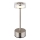 Globo - Genopladelig  LED bordlampe m. touch-funktion dæmpbar LED/2,5W/3,7V 2700/4000/6500K 1800mAh mat krom