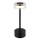 Globo - Genopladelig LED bordlampe m. touch-funktion dæmpbar LED/2,5W/3,7V 2700/4000/6500K 1800mAh sort