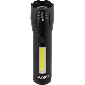 Globo - Genopladelig LED lommelygte LED/3W/5V + COB/3W 5500K 1200 mAh
