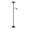 Globo - Gulvlampe 1xE27/60W/230V + 1xE14/40W