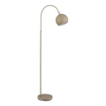 Globo - Gulvlampe 1xE27/60W/230V beige
