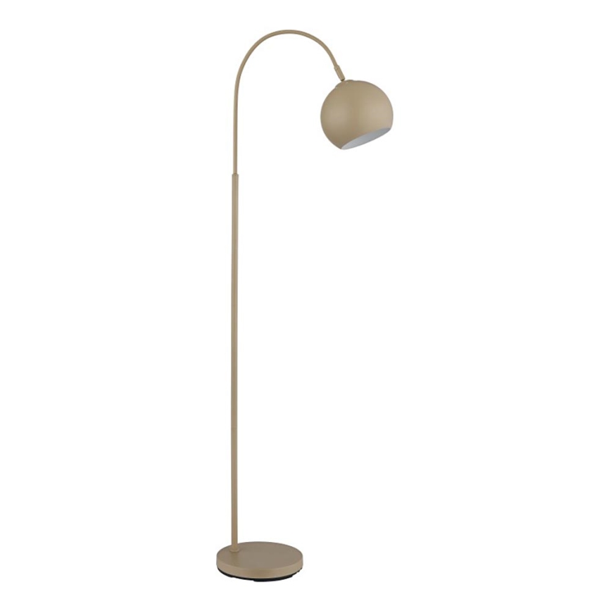Globo - Gulvlampe 1xE27/60W/230V beige