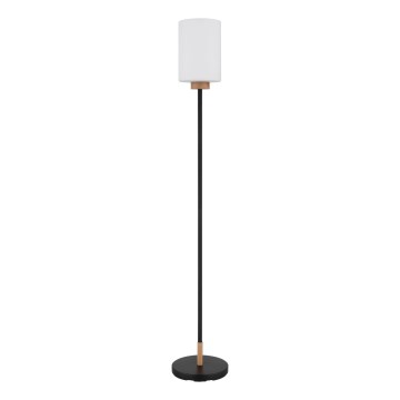 Globo - Gulvlampe 1xE27/60W/230V sort/hvid