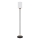 Globo - Gulvlampe 1xE27/60W/230V sort/hvid