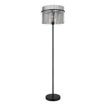 Globo - Gulvlampe 1xE27/60W/230V sort