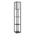 Globo - Gulvlampe 1xE27/60W/230V sort