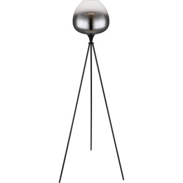 Globo - Gulvlampe 1xE27/60W/230V sort