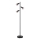 Globo - Gulvlampe 3xE14/25W/230V sort