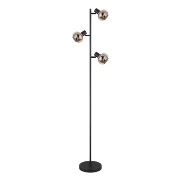 Globo - Gulvlampe 3xE14/40W/230V sort