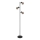 Globo - Gulvlampe 3xE14/40W/230V sort