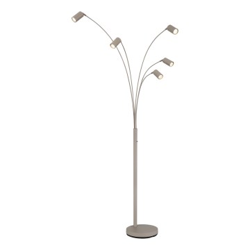 Globo - Gulvlampe 5xGU10/35W/230V beige