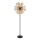 Globo - Gulvlampe 6xE14/25W/230V brun/røget