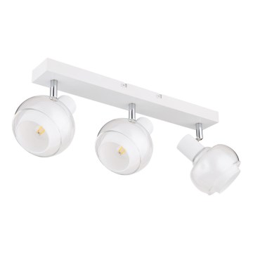 Globo - Hvid spotlampe 3xE14/40W/230V
