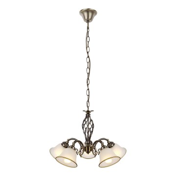 Globo - Lampe m. kædeophæng 5xE27/60W/230V