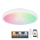 Globo - LED badeværelseslampe dæmpbar m. RGBW-farver og højttaler LED/18W/230V 3000-6500K IP44 + fjernbetjening