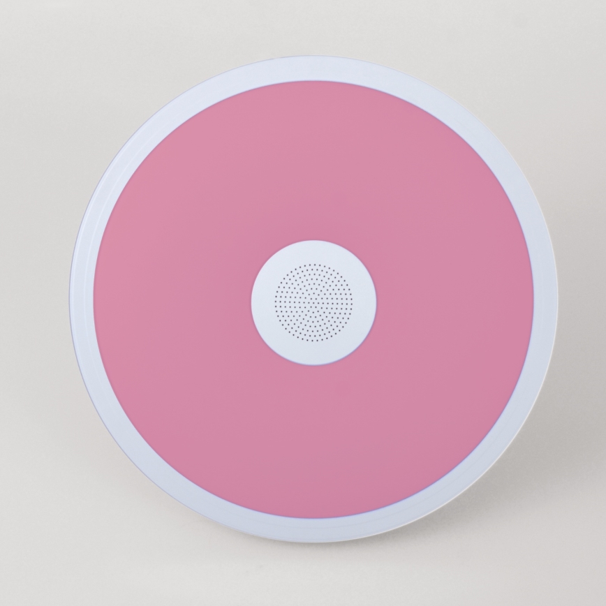 Globo - LED badeværelseslampe dæmpbar m. RGBW-farver og højttaler LED/18W/230V 3000-6500K IP44 + fjernbetjening