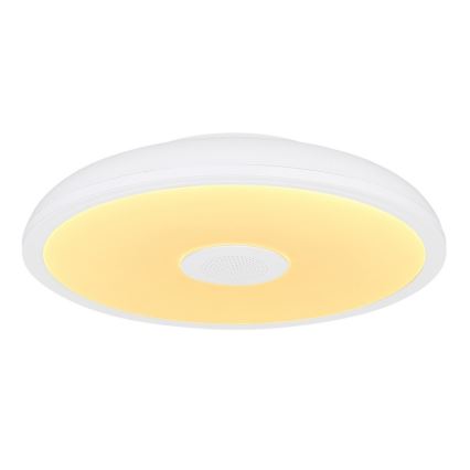 Globo - LED badeværelseslampe dæmpbar m. RGBW-farver og højttaler LED/18W/230V 3000-6500K IP44 + fjernbetjening