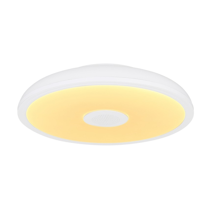 Globo - LED badeværelseslampe dæmpbar m. RGBW-farver og højttaler LED/18W/230V 3000-6500K IP44 + fjernbetjening