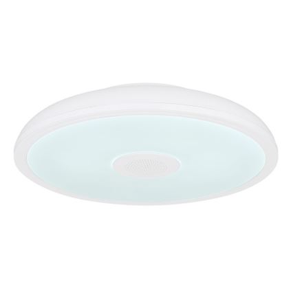 Globo - LED badeværelseslampe dæmpbar m. RGBW-farver og højttaler LED/18W/230V 3000-6500K IP44 + fjernbetjening