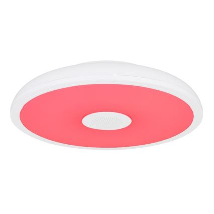 Globo - LED badeværelseslampe dæmpbar m. RGBW-farver og højttaler LED/18W/230V 3000-6500K IP44 + fjernbetjening