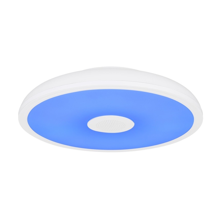 Globo - LED badeværelseslampe dæmpbar m. RGBW-farver og højttaler LED/18W/230V 3000-6500K IP44 + fjernbetjening