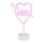 Globo - LED borddekoration LED/2W/3xAA hjerte