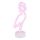 Globo - LED borddekoration neon LED/2W/3xAA flamingo
