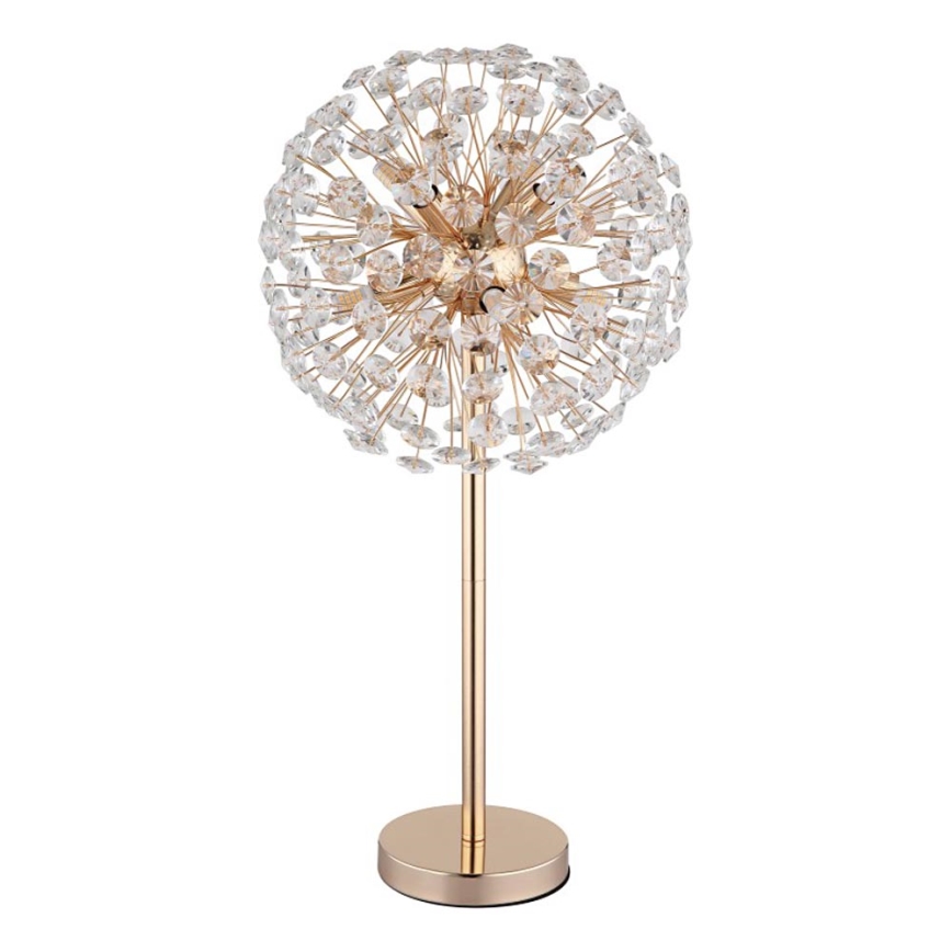 Globo - LED bordlampe 8xG9/3,5W/230V guldfarvet