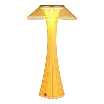 Globo - LED bordlampe dæmpbar og genopladelig LED/2,5W/3,7V 1200mAh 2700K/4500K/6500K guldfarvet