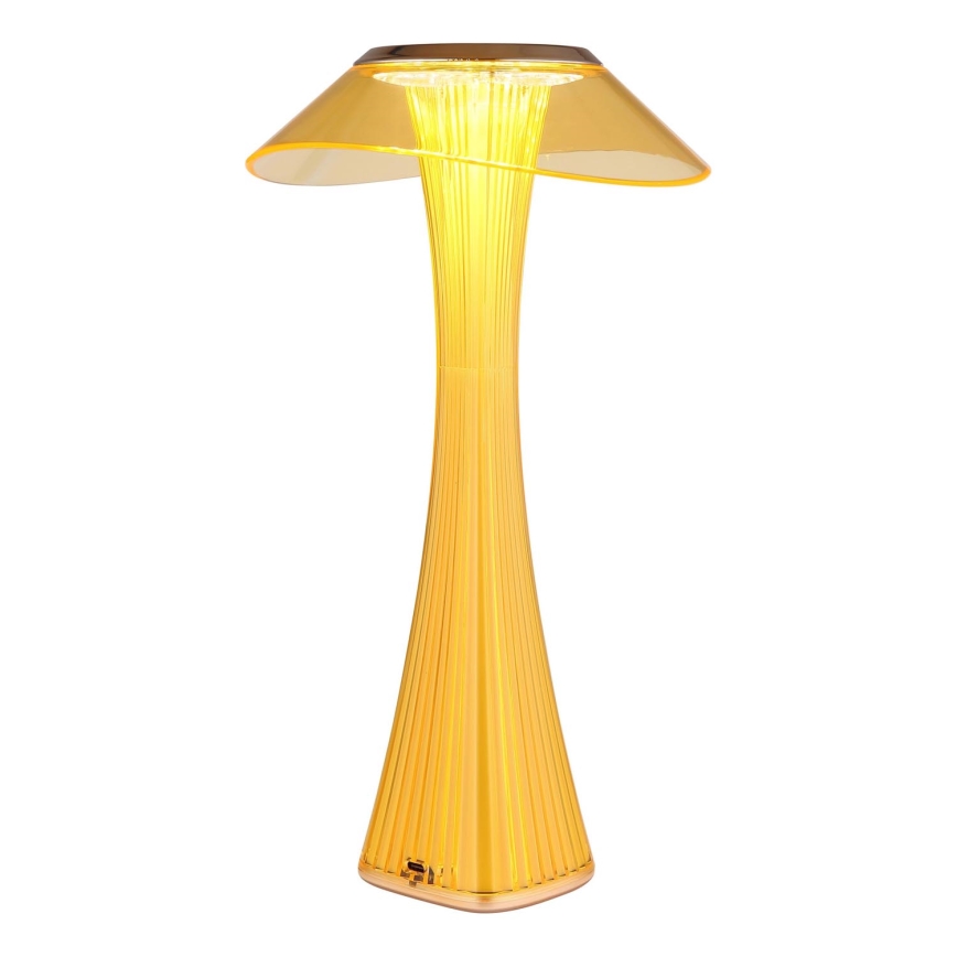 Globo - LED bordlampe dæmpbar og genopladelig LED/2,5W/3,7V 1200mAh 2700K/4500K/6500K guldfarvet