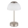 Globo - LED Bordlampe dæmpbar og genopladelig LED/2,5W/5V 1800mAh 2700K/4000K/6500K mat krom