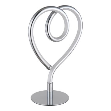 Globo - LED bordlampe LED/6W/230V skinnende krom