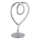 Globo - LED bordlampe LED/6W/230V skinnende krom