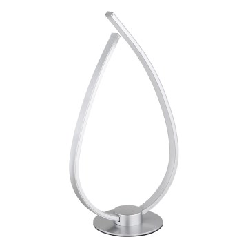 Globo - LED bordlampe LED/6W/230V sølv