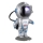 Globo - LED bordlampe m. RGB-farver LED/4,5W/5V astronaut sølvfarvet