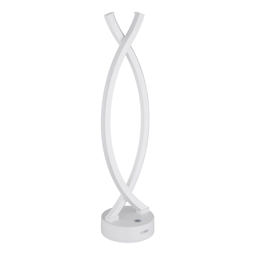 Globo - LED bordlampe m. touch-funktion dæmpbar LED/1W/3,7V 3000K 1800 mAh USB hvid