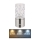 Globo - LED bordlampe m. touch-funktion dæmpbar LED/2,5W/3,7V 2700K/4000K/6500K 1800 mAh USB mat krom