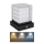 Globo - LED bordlampe m. touch-funktion dæmpbar LED/2,5W/3,7V 2700K/4000K/6500K 1800 mAh USB sort