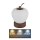Globo - LED bordlampe m. touch-funktion dæmpbar LED/2W/3,7V 2700K/4000K/6500K 1200 mAh USB brun
