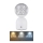 Globo - LED bordlampe m. touch-funktion dæmpbar LED/2W/5V 2700/4000/65000K 1800 mAh hvid