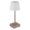 Globo - LED bordlampe m. touch-funktion dæmpbar LED/2W/5V 3000/4500/6500K 800 mAh beige