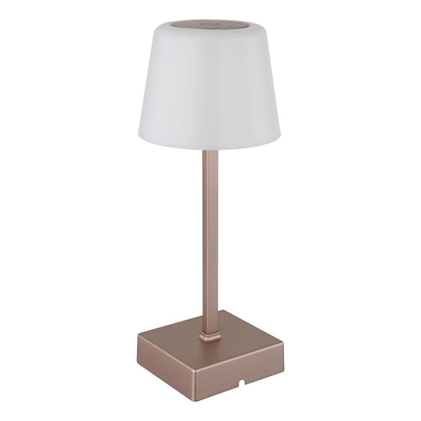 Globo - LED bordlampe m. touch-funktion dæmpbar LED/2W/5V 3000/4500/6500K 800 mAh beige