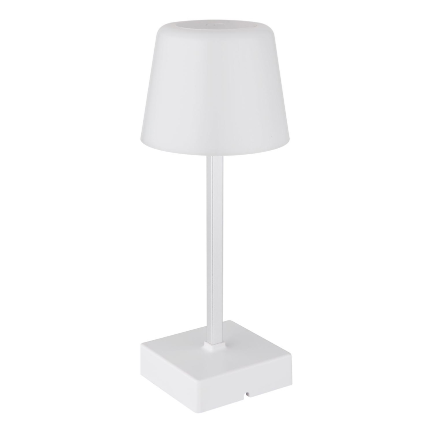 Globo - LED bordlampe m. touch-funktion dæmpbar LED/2W/5V 3000/4500/6500K 800 mAh hvid